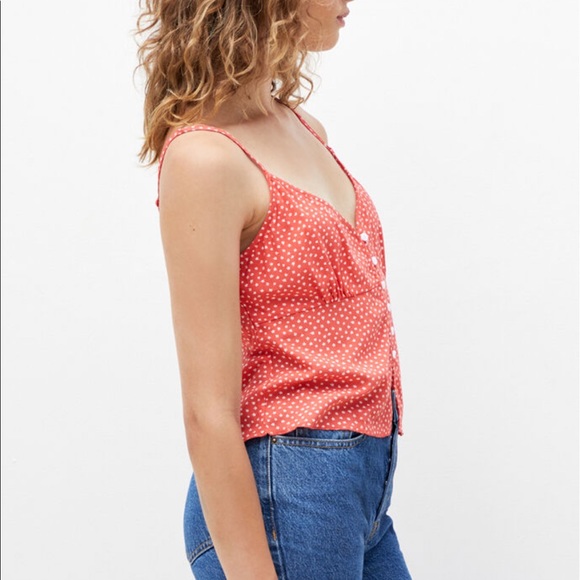 NWT LA Hearts Button Front Cami Tank Top - Picture 5 of 9